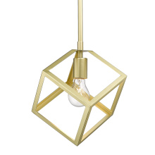 Golden 2086-M1L OG - Golden Lighting Cassio 1-light Pendant in Olympic Gold